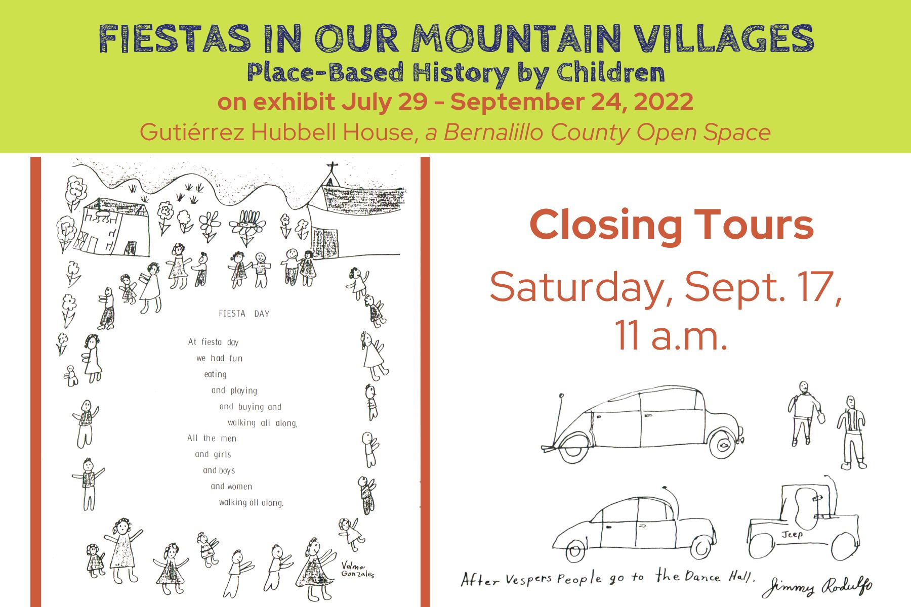 Fiestas in Our Mountain Villages Closing Tours Gutiérrez Hubbell House